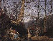 Early Spring in the Vienna Woods Ferdinand Georg Waldmuller